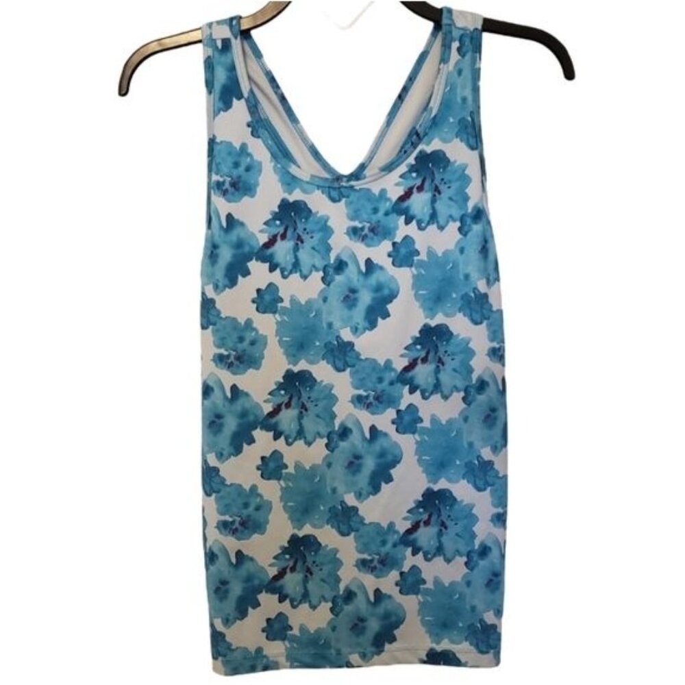 3/$15 C9 Champion Floral Athletic Tank Top Size Large